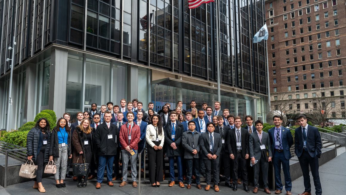 Group photo of Walk Down Wall Street 2024
