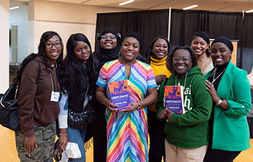 Women of Color conference at Bryant University
